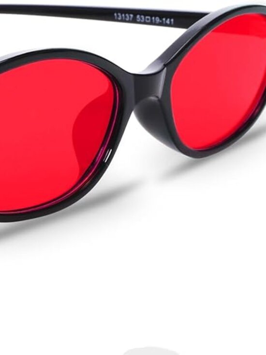Red Lens Sunglasses